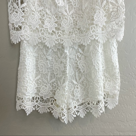 Yumi kim best day white lace romper - Picture 10 of 11